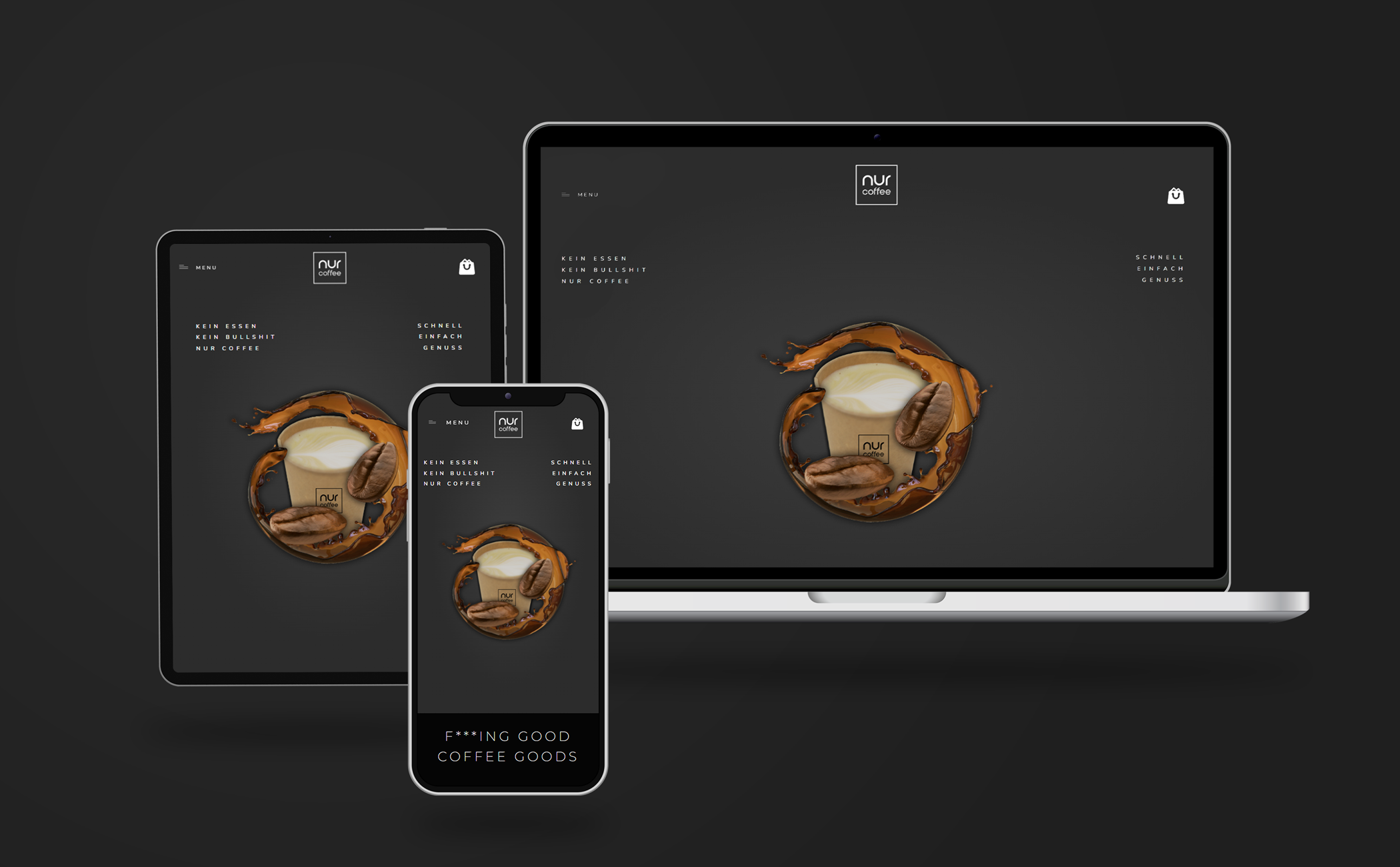 Nur Coffee Webdesign